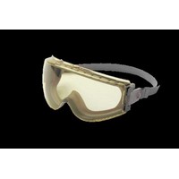 Honeywell S3962C Uvex Stealth Chemical Splash Impact Goggles With Gray Frame, Amber Uvextreme Anti-Fog Lens And Neoprene Headban